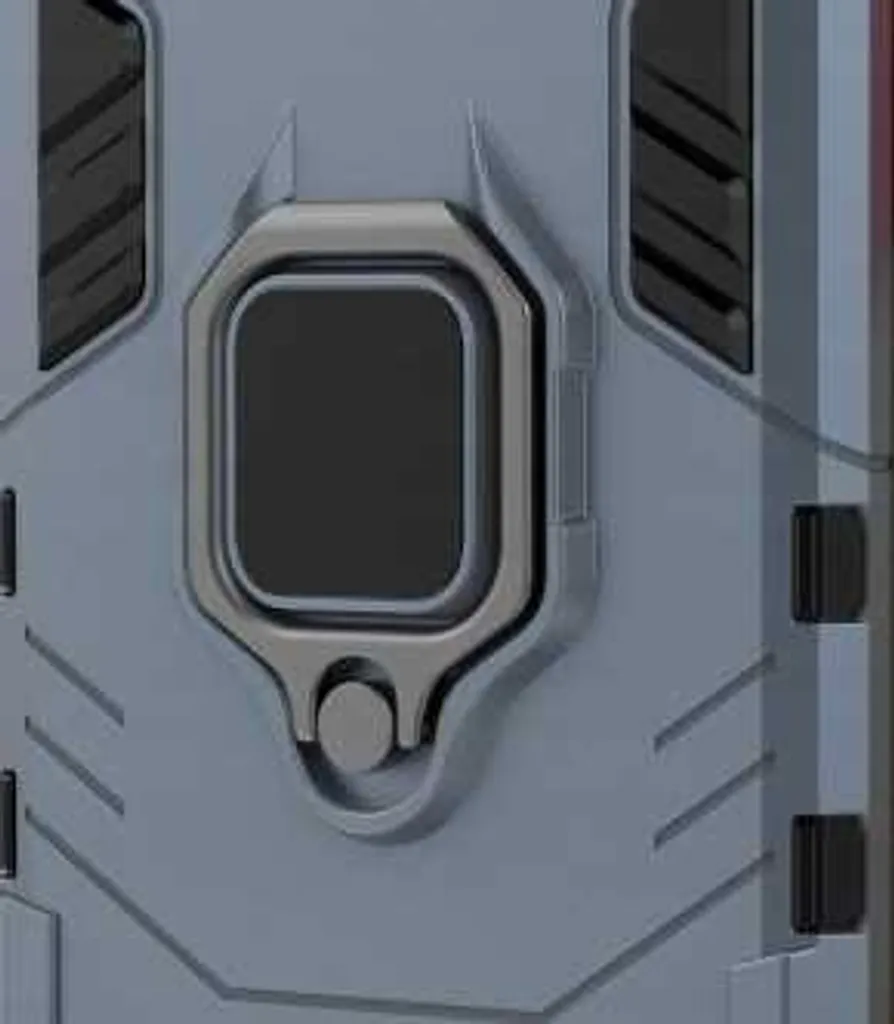 Coque SPACECASE X-ring Galaxy A02s Bleu avec Support Bague Intégré - 3