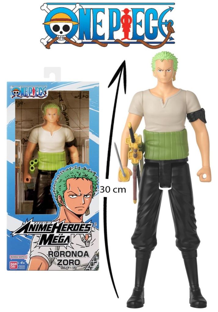 Bandai ANI Figur MEGA One Piece 30 cm – Roronoa Zoro