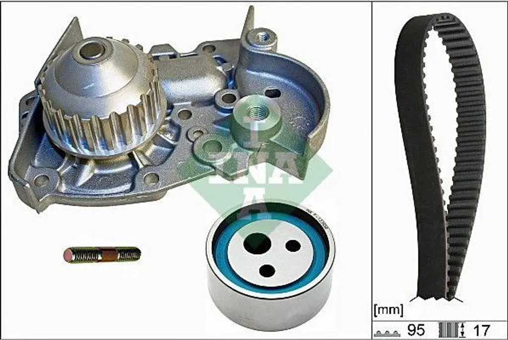 Réparation Distribution Clio et Rapid avec Kit INA et Pompe à Eau Neuve