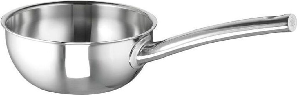Schulte-Ufer Skagen SU-9544-24 Bratpfanne, 24 cm max. Durchmesser, Edelstahl, Induktionsherd-geeignet