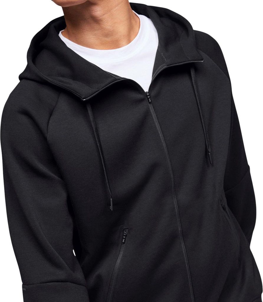 ON Running Zipped Hoodie - Herren Sport Freizeit Jacke Schwarz 1ME11440553 , L
