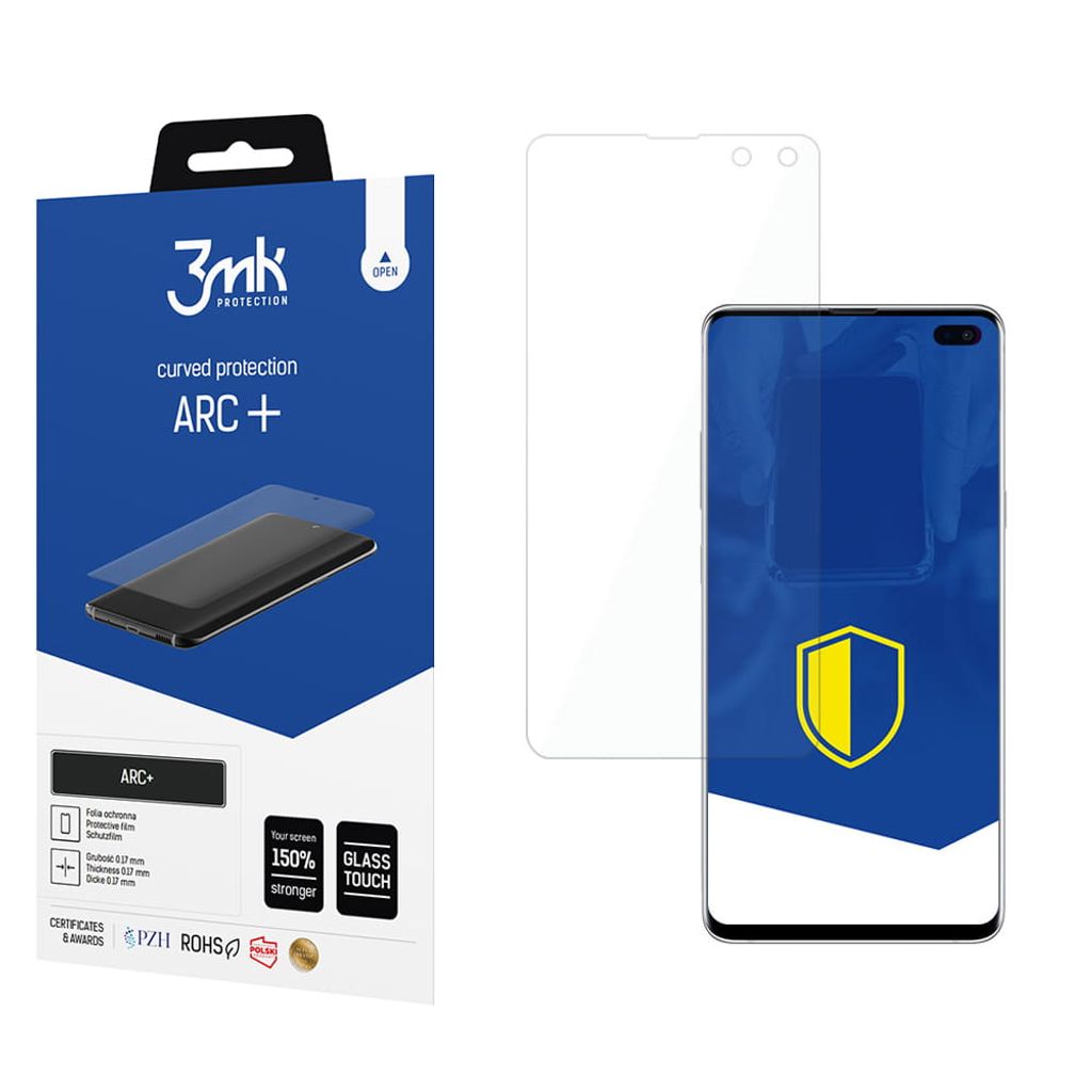 3mk Display Schutzfolie ARC+ für Samsung Galaxy S10 5G Produktbild 