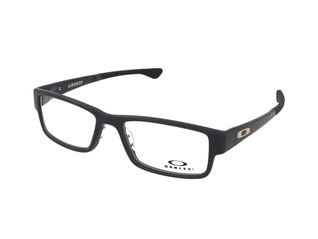 Monture Optique Oakley Airdrop OX 8046 Gris Anthracite Rectangulaire