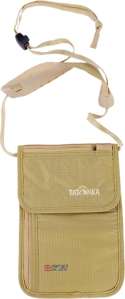 TATONKA Geldbörse Skin Neck Pouch RFID Block Natural braun