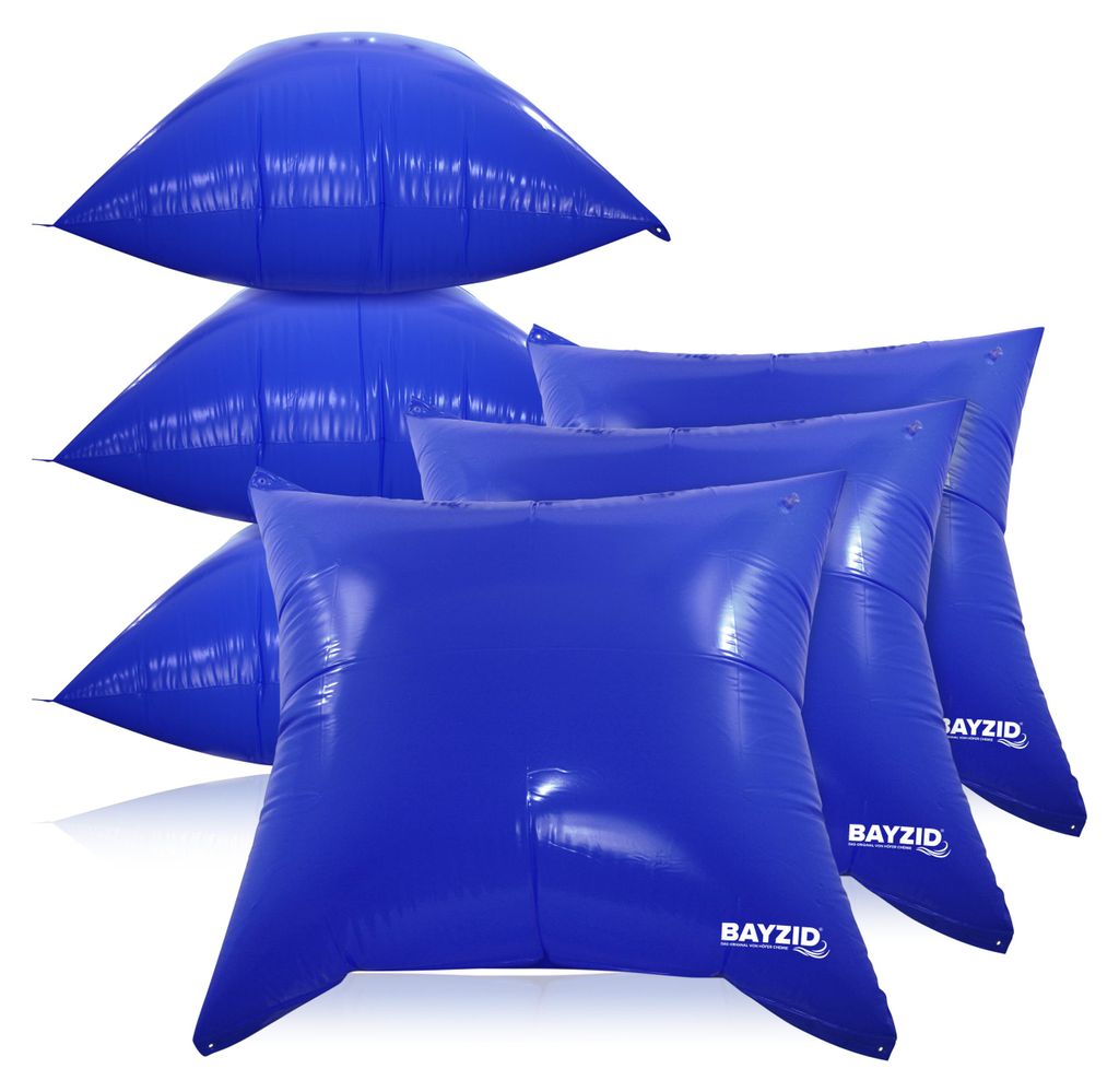 6 x Pool Winter Luftkissen 122 x 122 x 55 cm Produktbild 