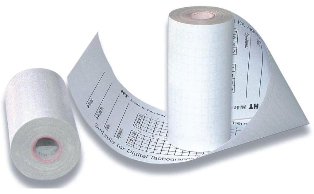 RNK Thermopapier PREMIUM 8m 3St für Tachographen Produktbild 