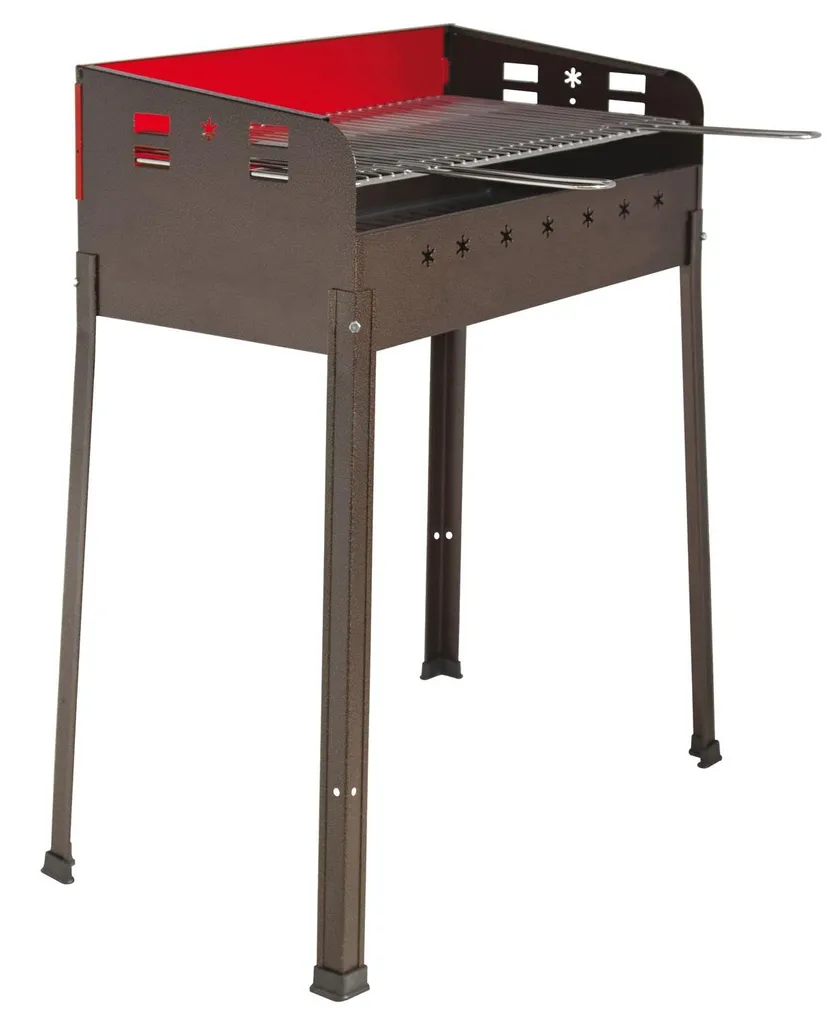 Barbecue de jardin Picnic Family grille 47 x 37 cm pour repas de groupe