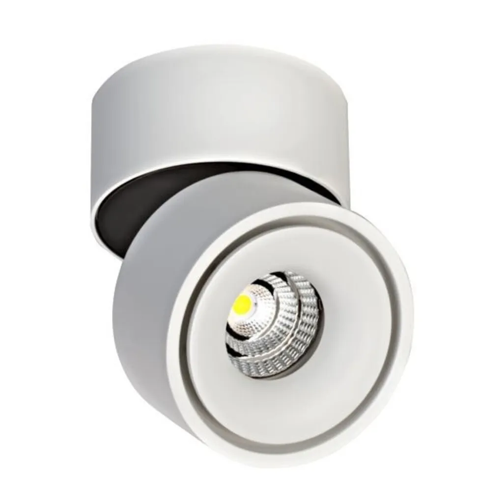 Spot de plafond à LED Brumberg 12061073 blanc 9,8W 3000K 675lm de haute qualité