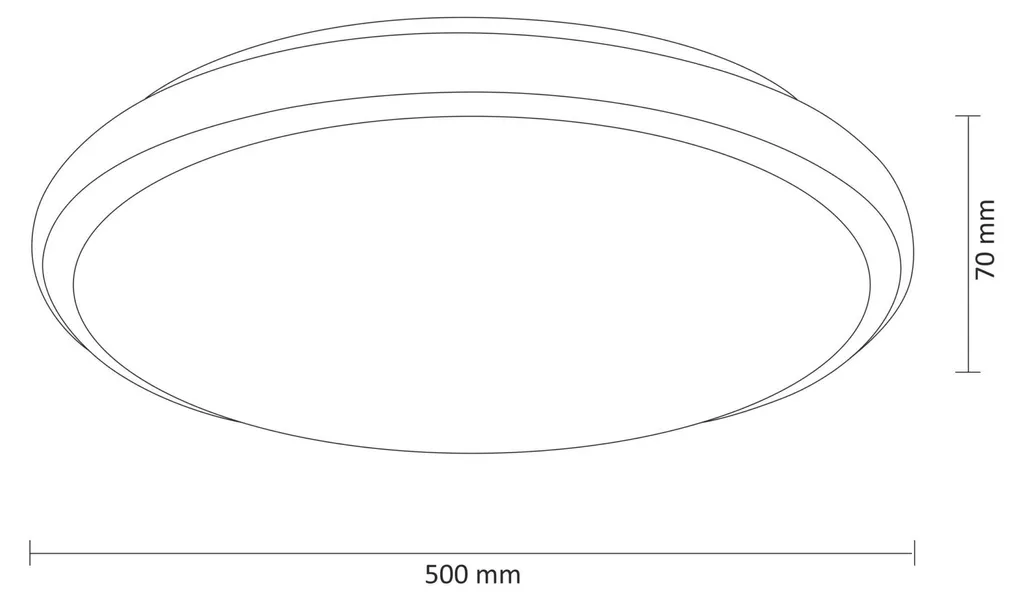 Plafonnier design IRINA Polux 310767, LED dimmable et télécommande IR - 5