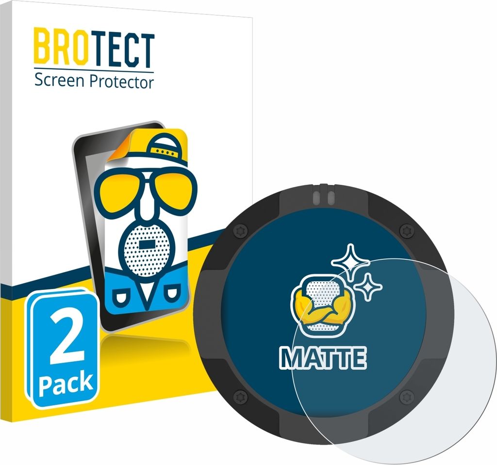 2x BROTECT Schutzfolie für Beeline Moto II Displayschutz Displayschutzfolie Folie Matt Entspiegelungsfolie