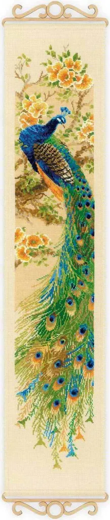 Broderie Point de Croix Eastern Beauty Riolis Kit Complet sans Manque