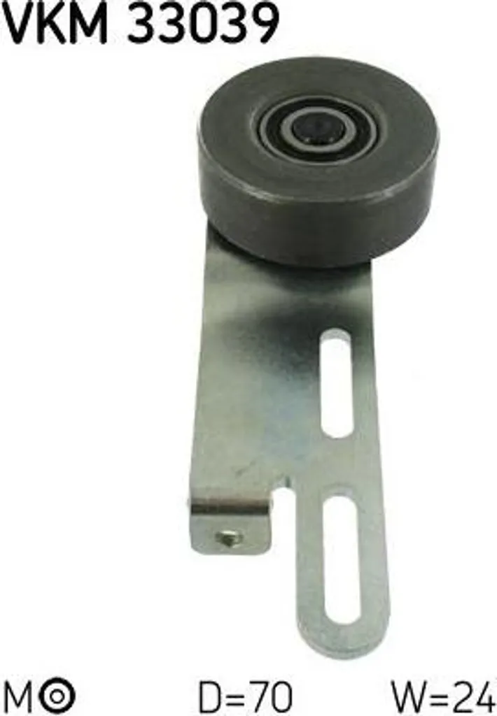Rouleau tendeur en acier SKF VKM 33039 haute résistance pour Xsara