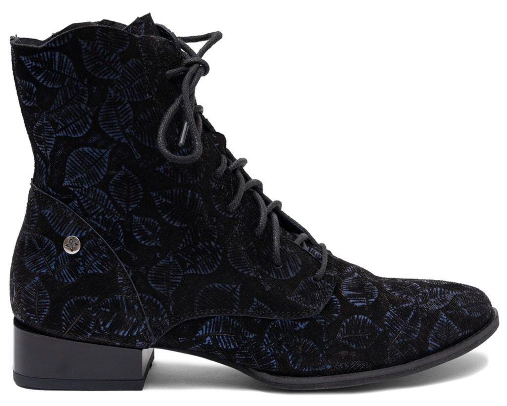 Damen High-Top-Schuhe aus Naturleder in der Farbe Schwarz, Modell 6391W02001