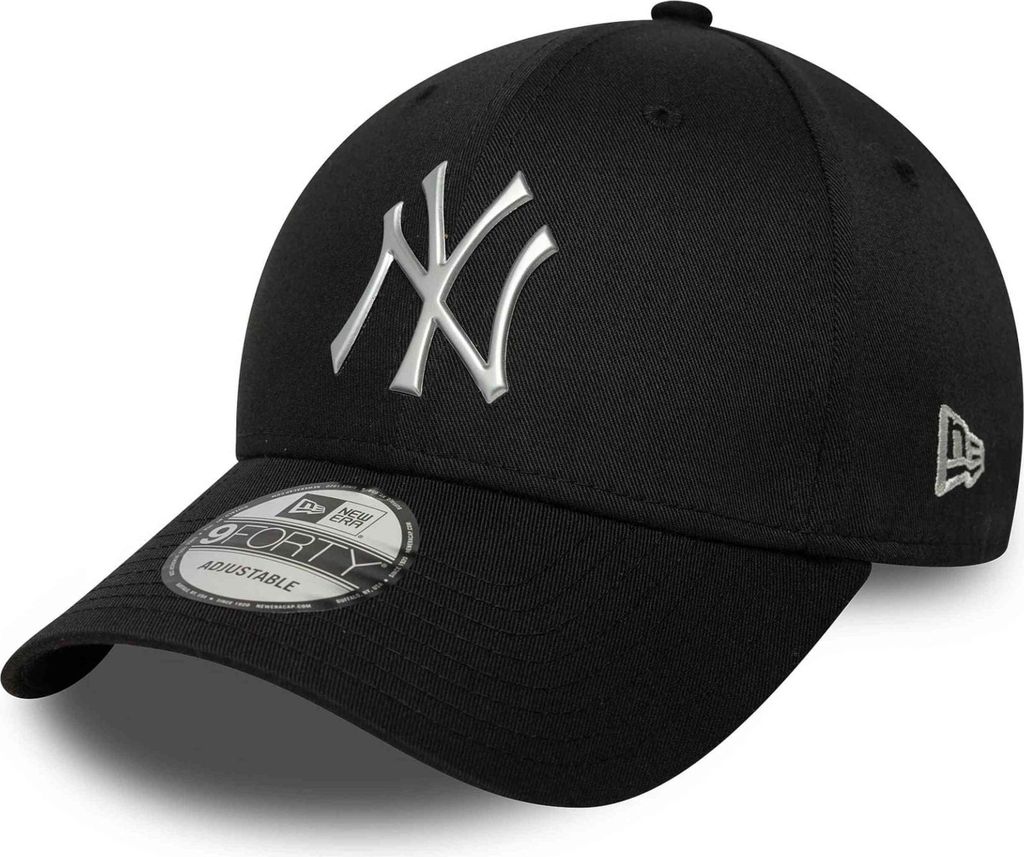New Era 9Forty Strapback Cap - METALLIC New York Yankees