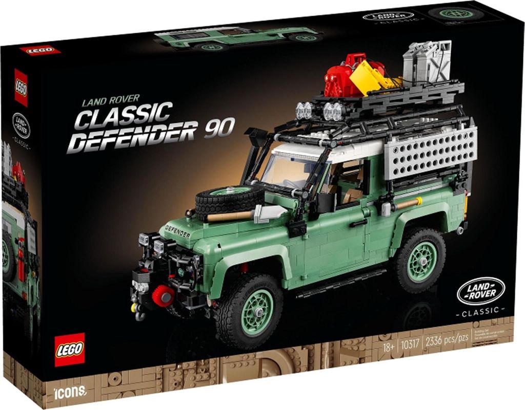 LEGO Creator Icons 10317 Land Rover Defender 90 classique, Image du produit 
