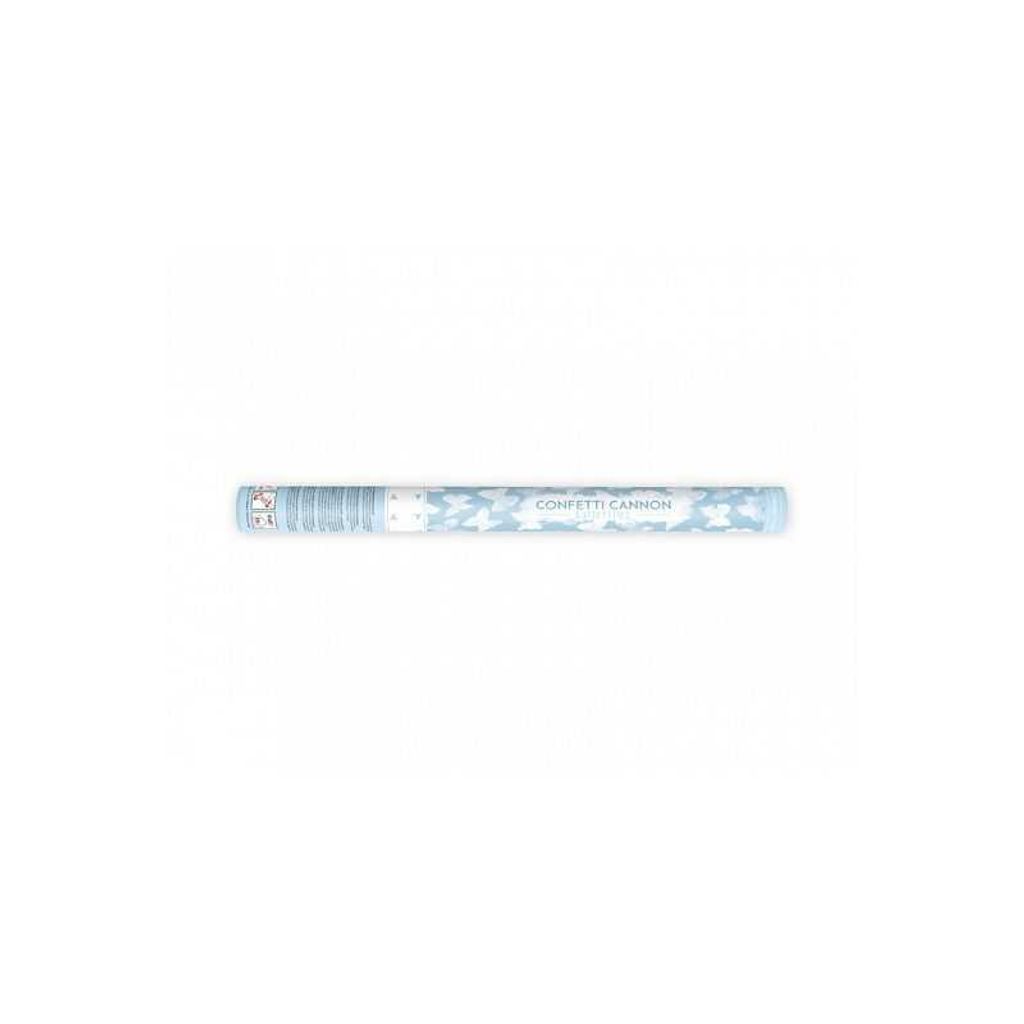 Konfety v tube – biele motýle, 60 cm Party Deco Obrázok produktu 