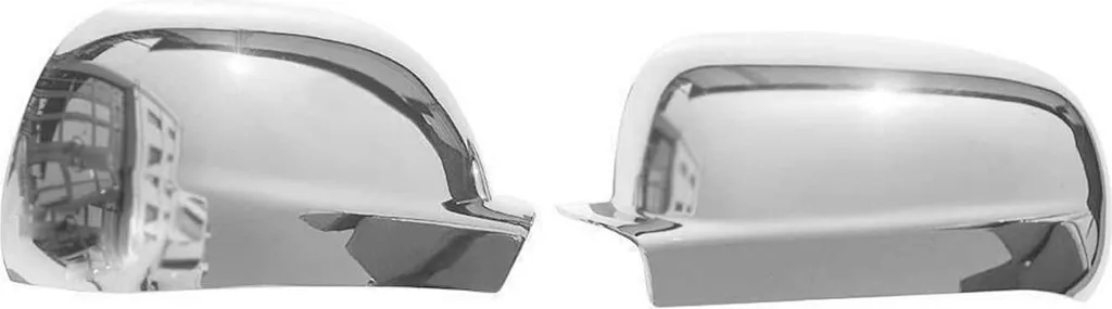 Calotte Specchietti Cromo VW Passat 3B/3BG 1996-2005 Argento ABS 2Pz