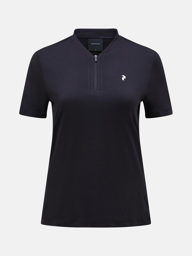 Peak Performance W Turf Zip SS Top Black S
