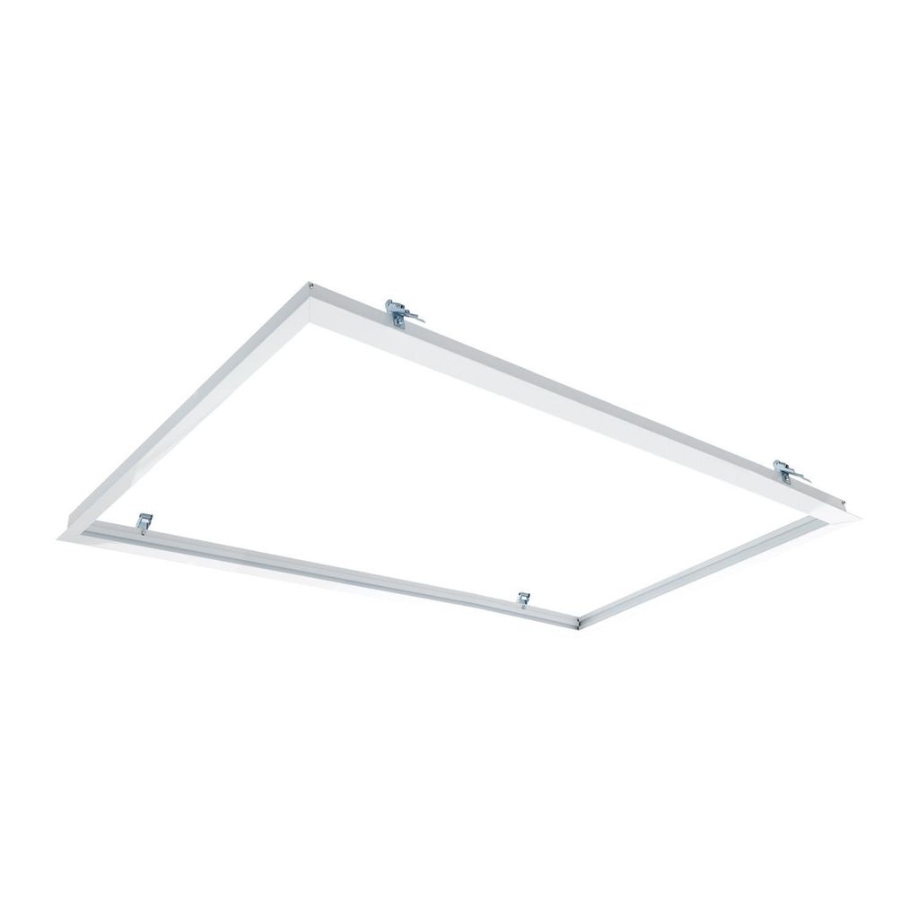 Einbaurahmen für LED-Panels 120x60 cm Weiß