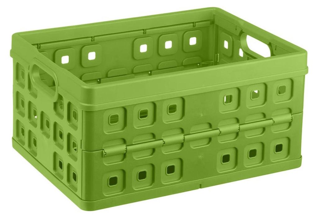 Sunware Klappbox Square 32L grün 49 x 36 x 24,5 cm Produktbild 
