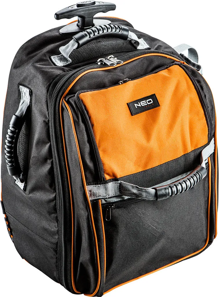 Sac à dos outils sur roues 35 cm NEO TOOLS avec poignée télescopique