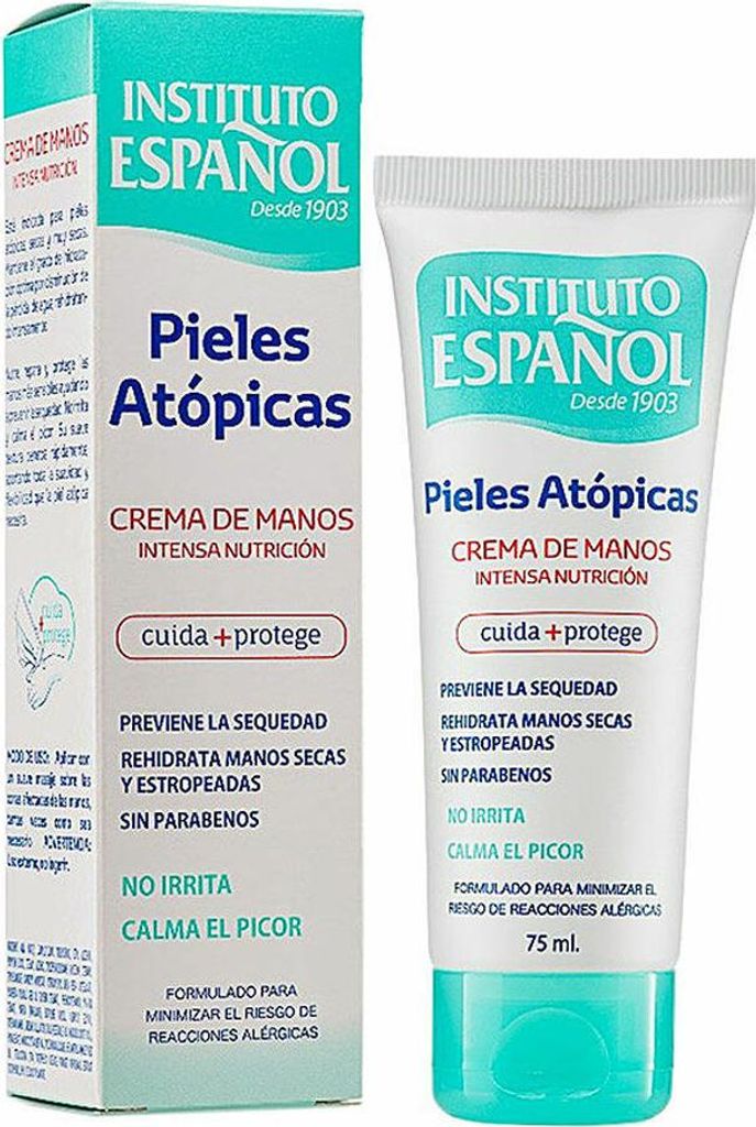 Handcreme Instituto Español 30 ml 75 ml Atopische Haut (30 Stück)