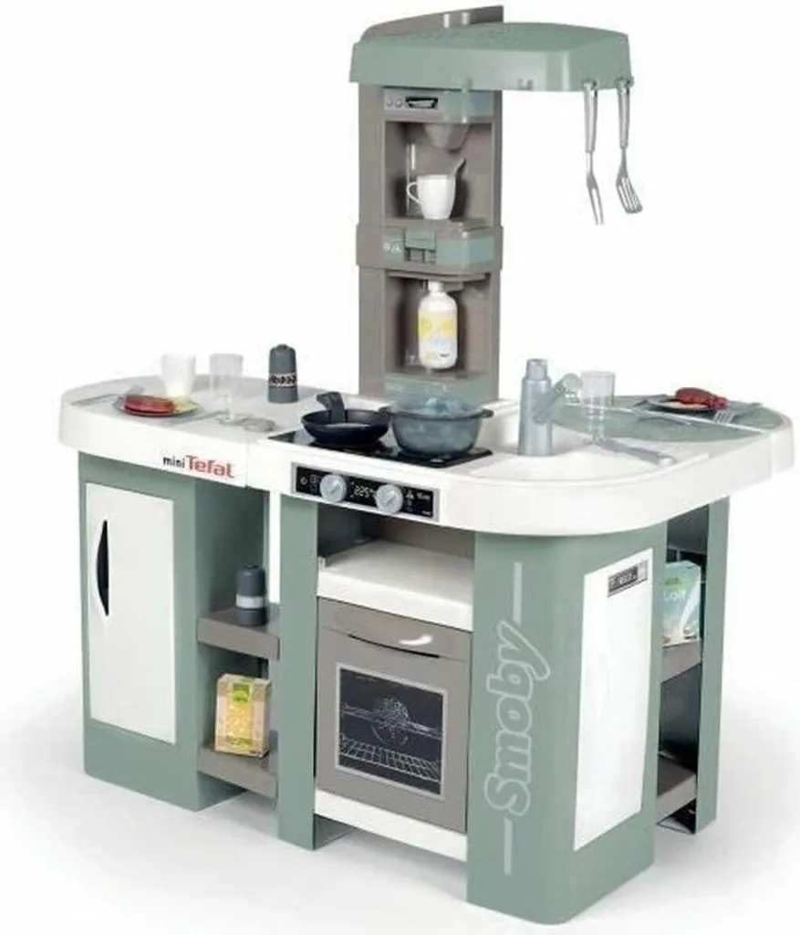 Cuisine Smoby avec Effets Sonores et Plaque Magique - Modèle Evolutif