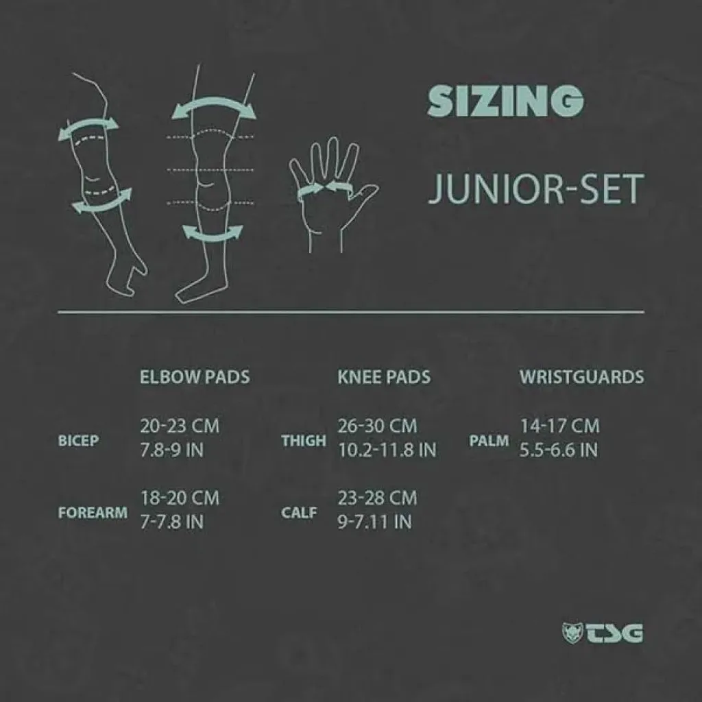 Set de protections roller et skate pour enfant TSG Basic Junior noir - 4