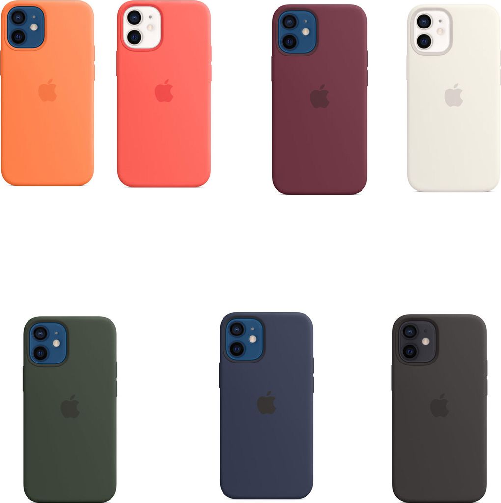 Apple iPhone 12 Mini Silikónové puzdro Kumquat Obrázok produktu 