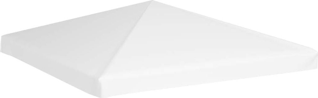 The Living Store Pavillondach 270 g/m² 3x3 m Weiß