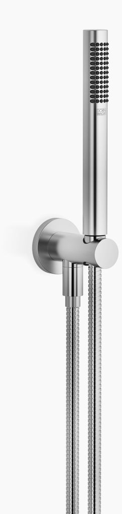 Dornbracht Schlauchbrausegarnitur mit integriertem Brausehalter, flowReduce, Durchfluss 6,8 l/min, 27802660-930010
