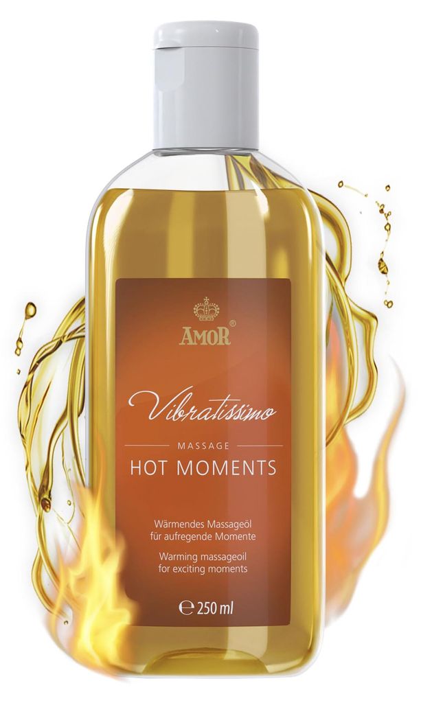 Vibratissimo Vibratissimo “Hot Moments” 250 ml, Olio da Massaggio Riscald – immagine 1