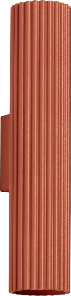 Applique KINKIET AMBER 2 Rosso Ocra: Illuminazione di Design