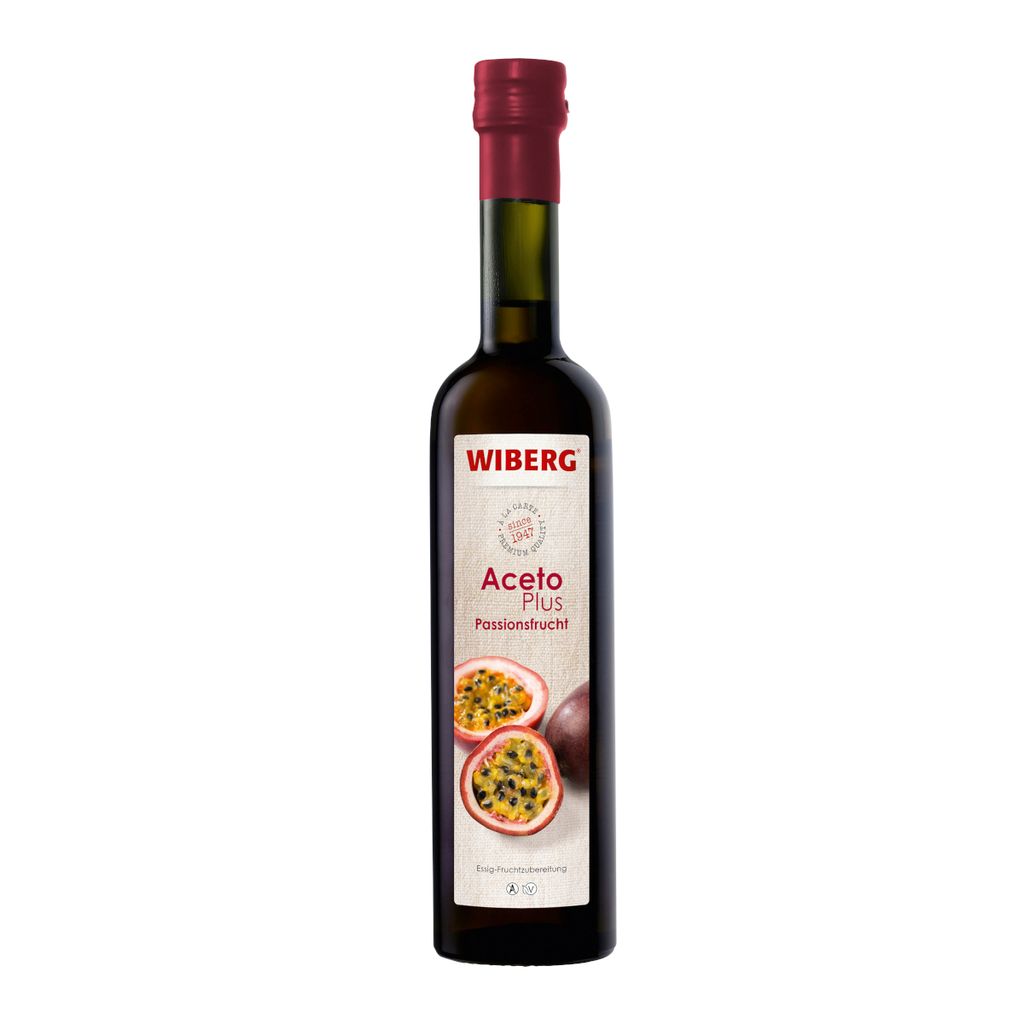 Wiberg AcetoPlus Frutto della passione Acidità rinfrescante Immagine del prodotto 
