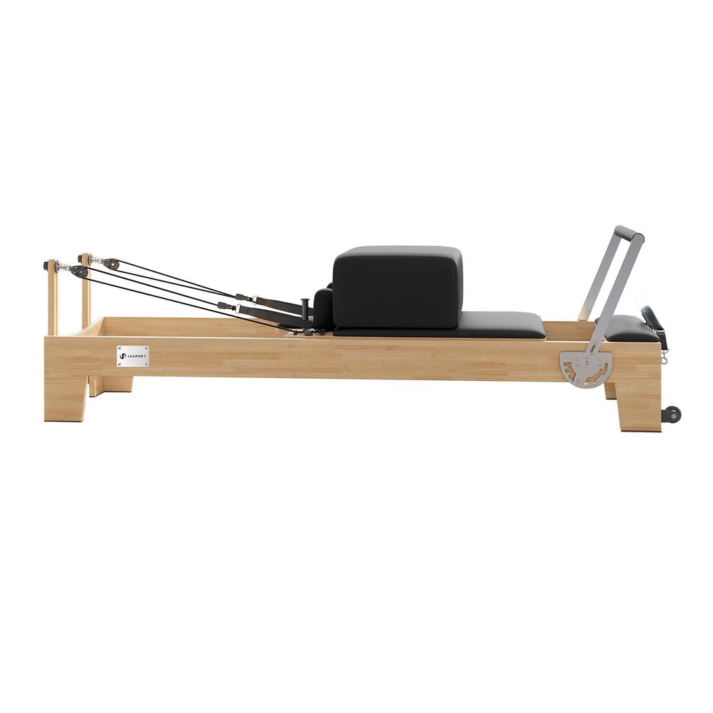 JASPORT H60 Pilates Reformer aus Gummibaumholz