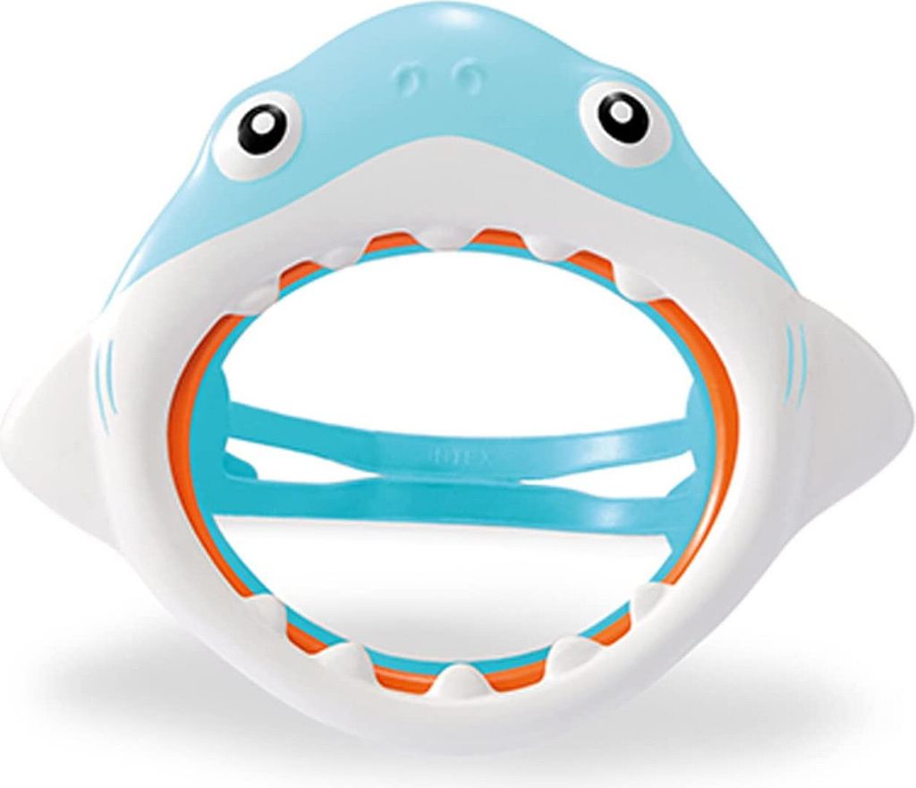 INTEX 55915 - Tauchermaske - Fun Taucherbrille Tauchmaske Kinder tauchen Hai