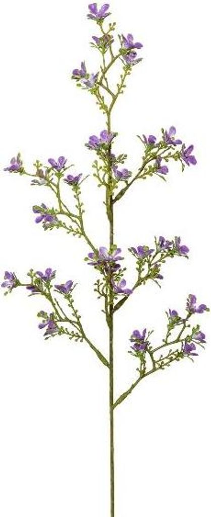 artplants.de Kunst Zweig Jasmin Plover, Flieder, 45cm - Deko Jasminzweig