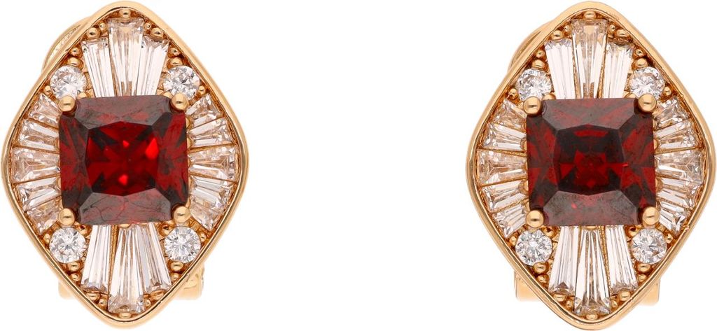 joella damen ohrringe - gold, one size