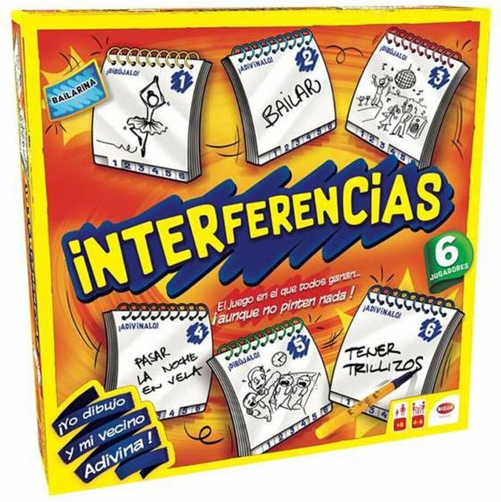 Bizak Interferencias Brettspiel Mehrfarbig Mehrfarbig One Size
