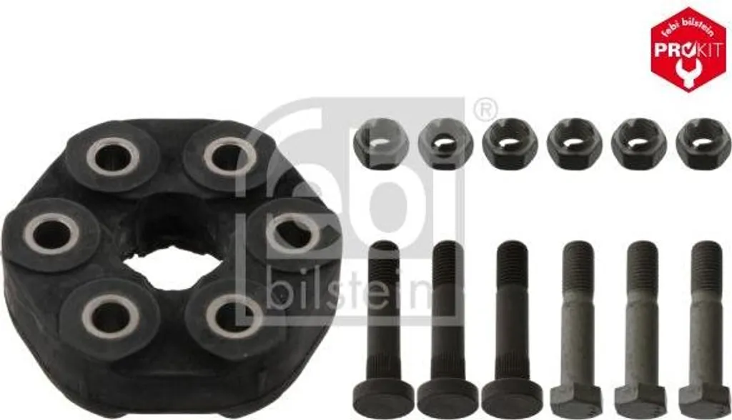 Supprimer le jeu d'arbre cardan BMW Z3 E36 avec le joint FEBI 43487 OE 2611