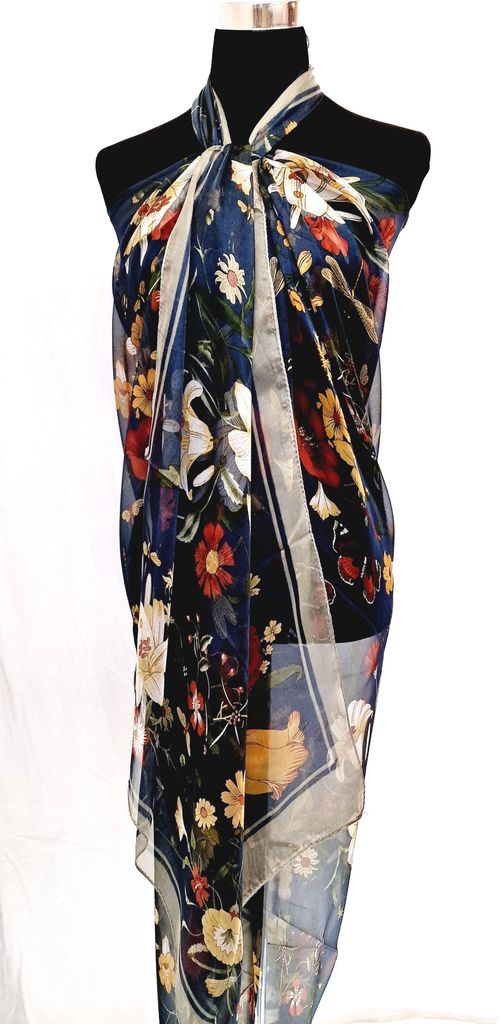 XXL Multifunktions Pareo Schal Wickelrock Strandtuch Wickeltuch Sarong Bademode Trägerkleid P07