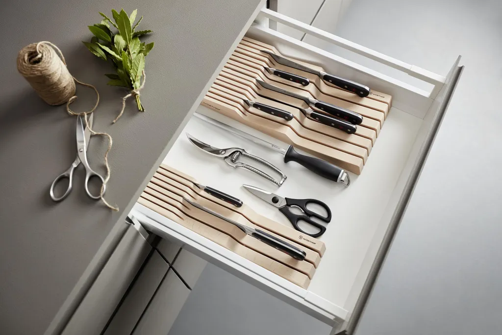 Wüsthof Schubladeneinsatz für 15 Teile / In Drawer Knife Storage For 15 Pieces Aufbewahren / Storage -- 2159621501 - 5