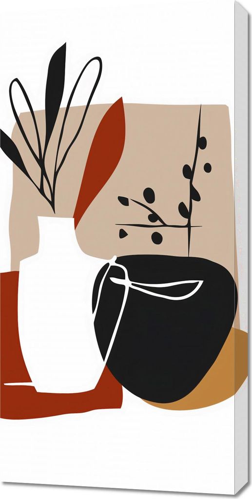 Bild 50x100cm Natürliche Überlegung