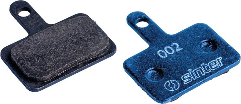 Sinter Scheibenbremsbelag 002 Shimano B organisch, E-Bike, blau, 25 Stück