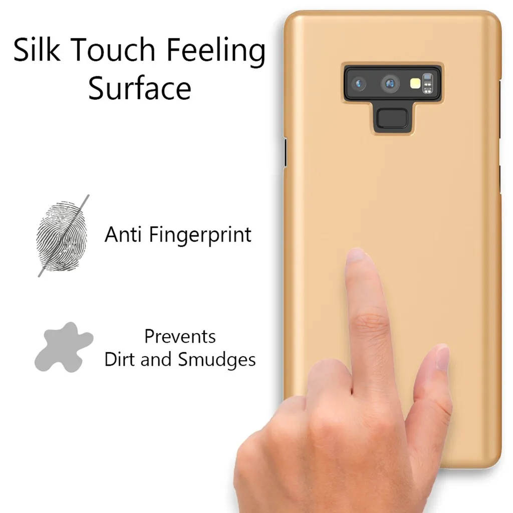NALIA Cover Samsung Note 9 Oro: Custodia Rigida Sottile Elegante - 5