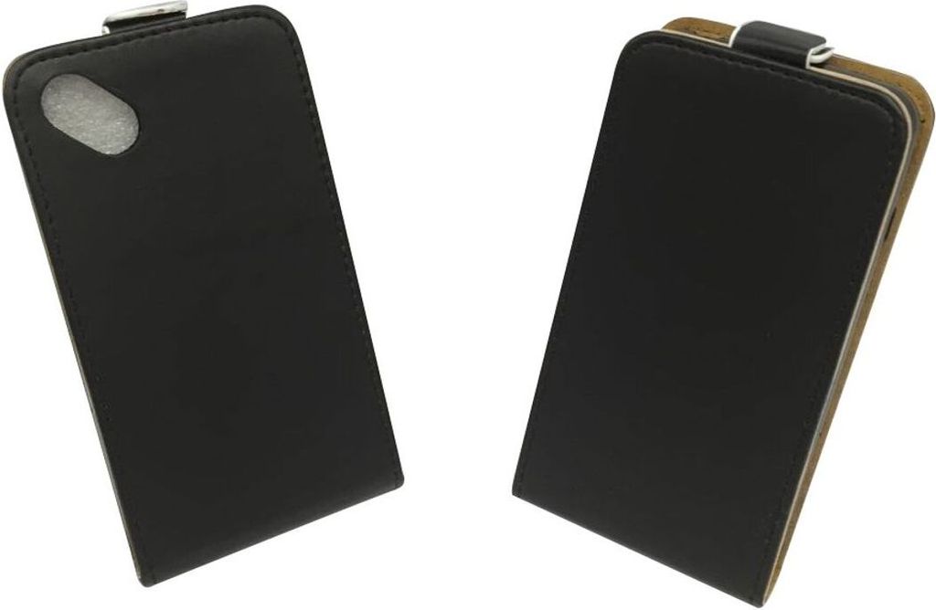 Handyhülle Tasche für Handy Wiko Sunny Schwarz