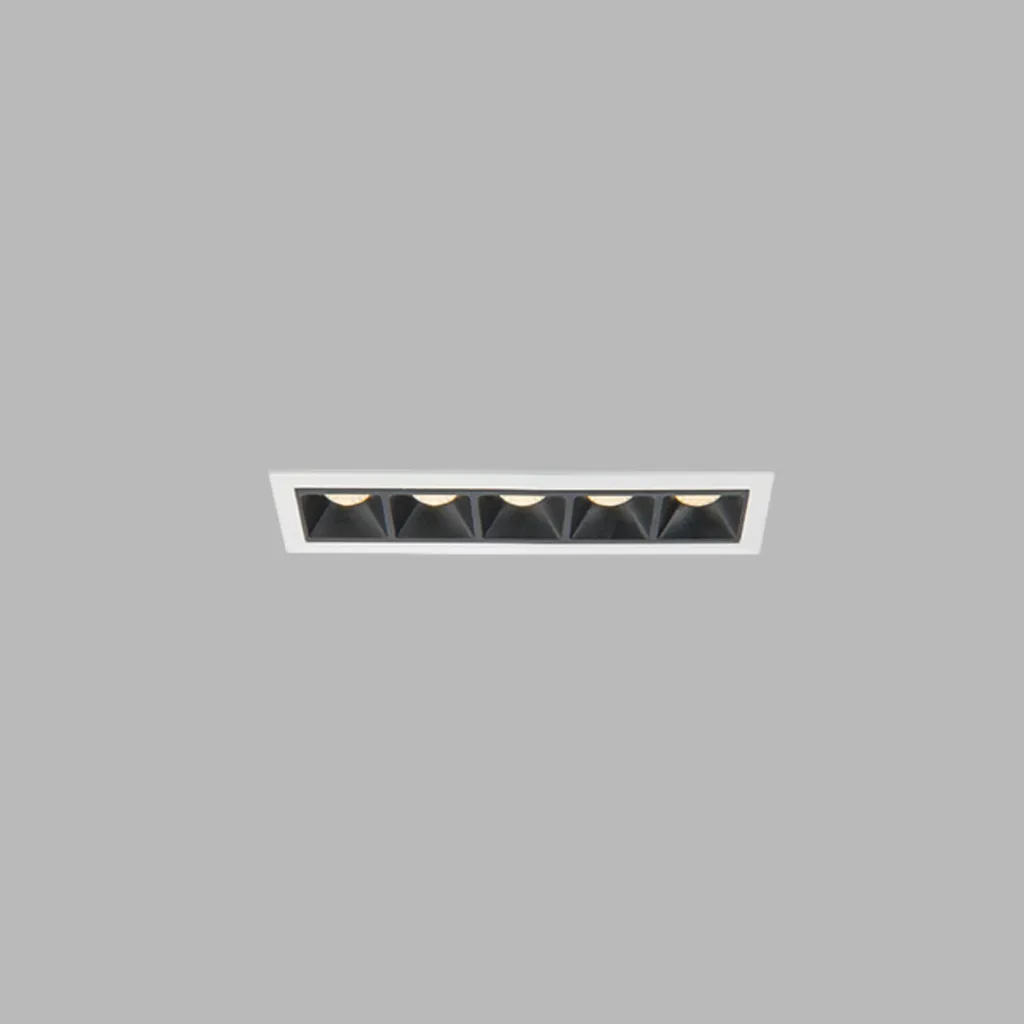 LED2 2250931DT LINEAR 5W à 10W Dimmable 3000K Luminaire Encastré Blanc