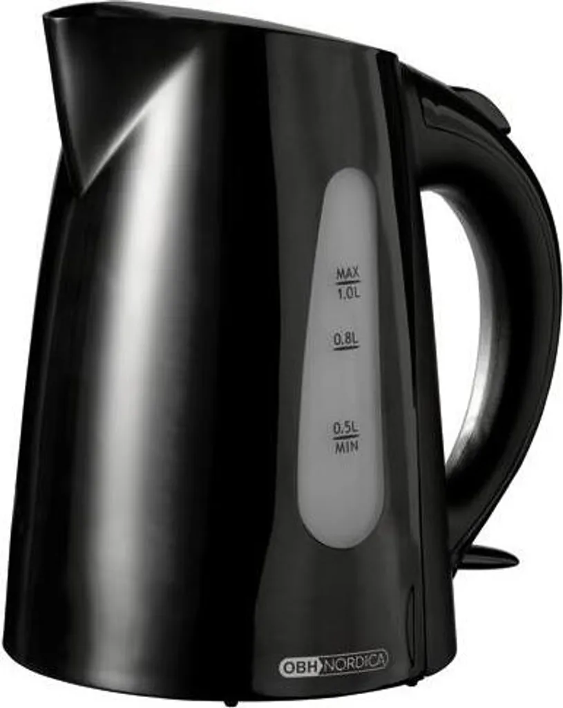 Bollitore NEMO 6451 Nero 1.0L | Bollitore Elettrico Design per Hotel e Casa