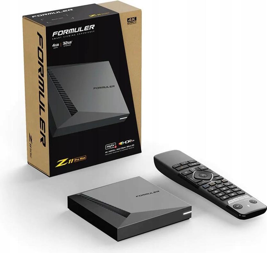 Formuler Z11 PRO MAX 4K Android 11 OTT Streamer média 4GB Image du produit 