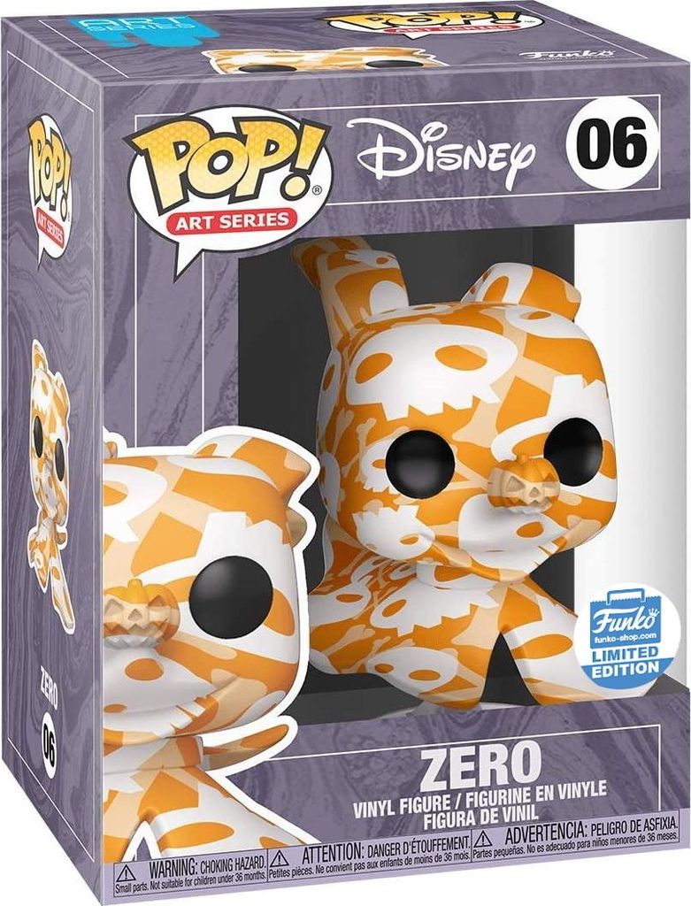 Disney Nightmare before Christmas - Zero 06 Shop Limited Edition - Funko Pop! - Vinyl Figur